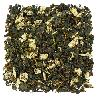 Иван-чай премиум класса "Зеленый Император" с листом малины 100г