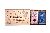 Новогодний набор Русского Иван-чая в деревянном коробе на доброе здоровье!
