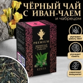 Напиток чайный Русский Иван-чай Премиум с черным чаем и чабрецом 100г