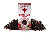 Купить Русский Иван-чай с брусникой ферментированный