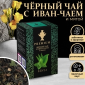 Напиток чайный Русский Иван-чай Премиум с черным чаем и мятой 100г