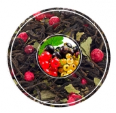 Иван-чай черный со смородиной ферментированный крупнолистовой