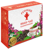 Русский Иван-чай Классический, 100 пакетиков с ярлычком