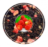 Купить черный ферментированный Иван-чай с земляникой от компании Вологодский Иван-чай