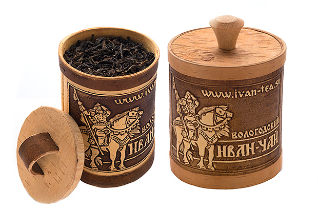 Вологодский Иван-чай берестяные туеса