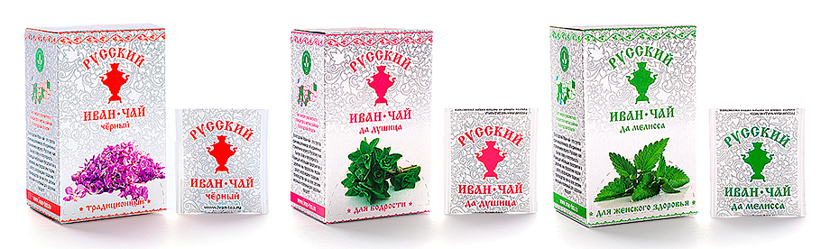 Иван-чай в пакетиках от компании Вологодский Иван-чай