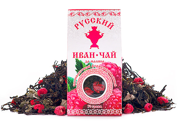 Купить Иван-чай с малиной от производителя компании Вологодский Иван-чай