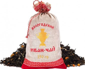 Вологодский Иван-чай с облепихой в льняном мешке 150 г