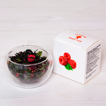 Подарочная коллекция иван-чая «Чайное ассорти», крупнолистовой ферментированный иван-чай с со смородиной, облепихой, малиной и брусникой, 80 гр.
