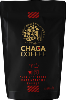 ChagaCoffee&Cinnamon "Чага молотая, кофе и корица"
